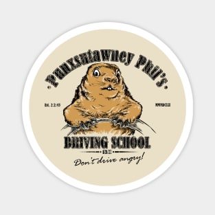 Punxsutawney Phil's Driving School Magnet